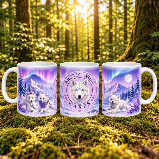 Custom Business Logo Cup – Full Wrap Design