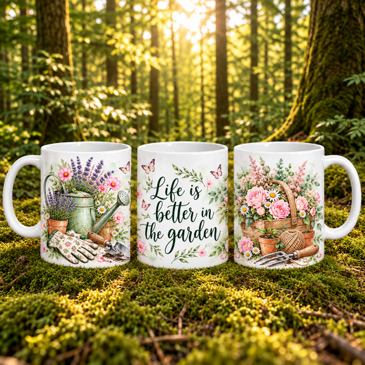 Life Is Better In The Garden Cup